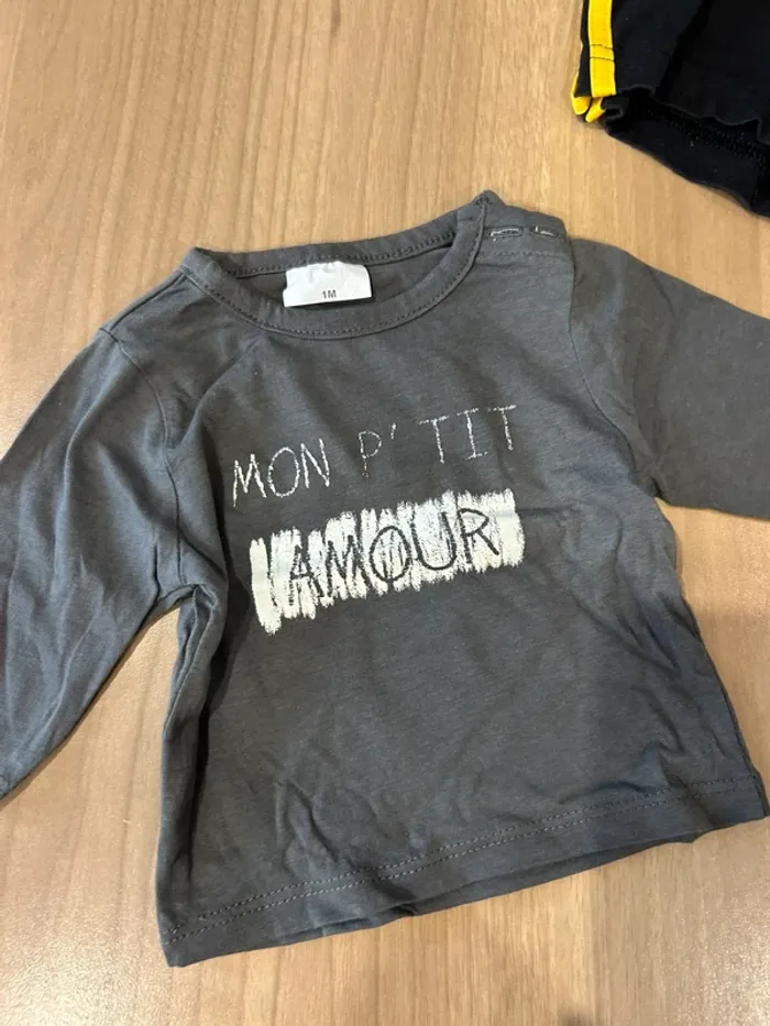 Lot bébé garçon 1 mois - photo numéro 3