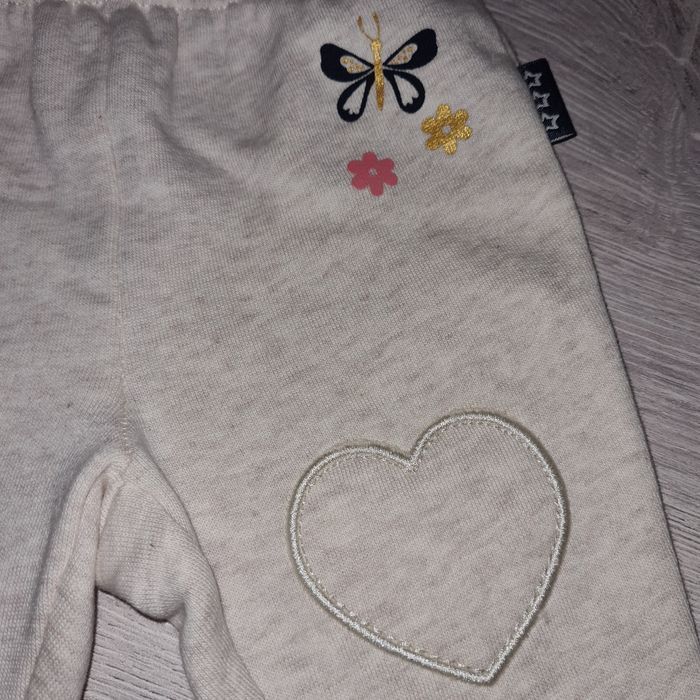 Lot de 2 pantalons joggings cœur 3 mois - photo numéro 9