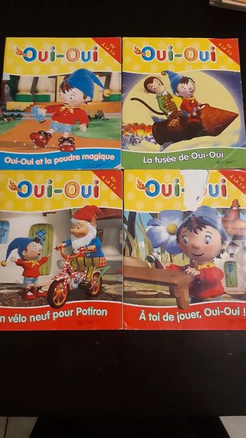 Lot 3 livres oui oui et la poudre magique la fusée de à toi de jouer