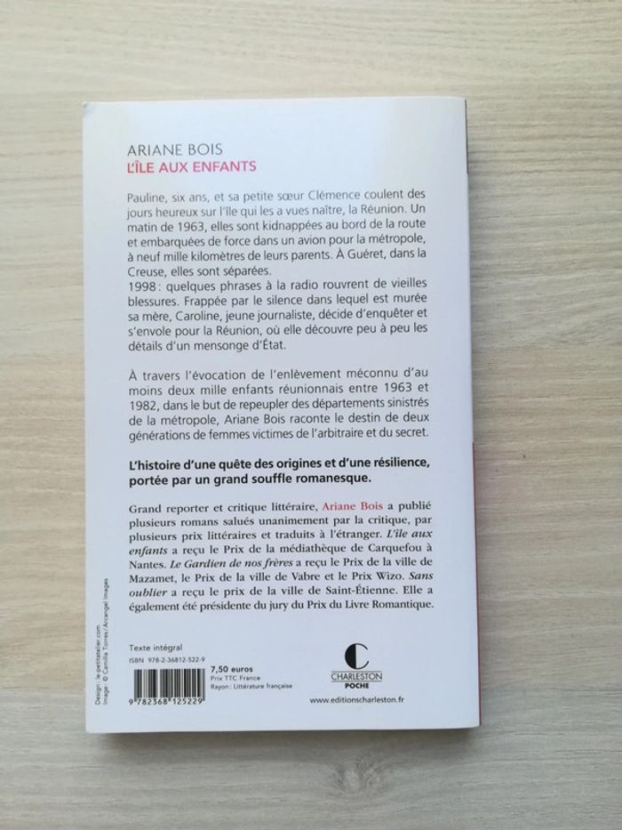 Livre L'île aux enfants - V92B - photo numéro 2