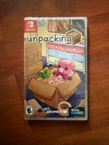 Unpacking Jeu Nintendo Switch NEUF sous blister
