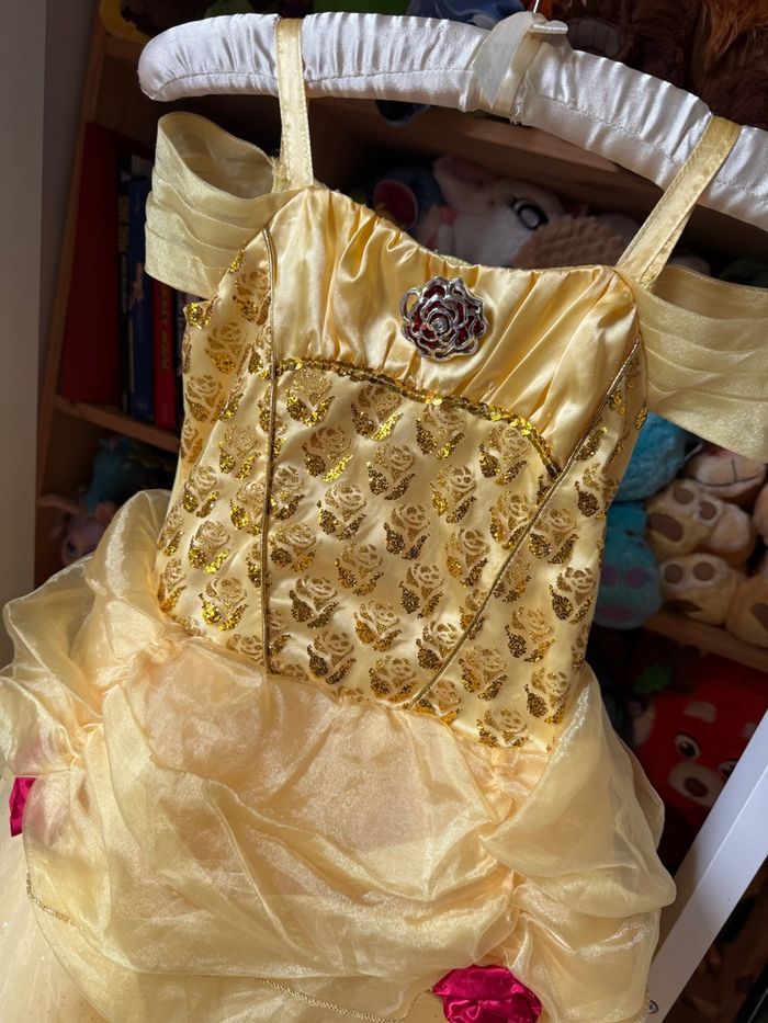 Robe déguisement princesse Disney Disneyland belle et la bête - photo numéro 2