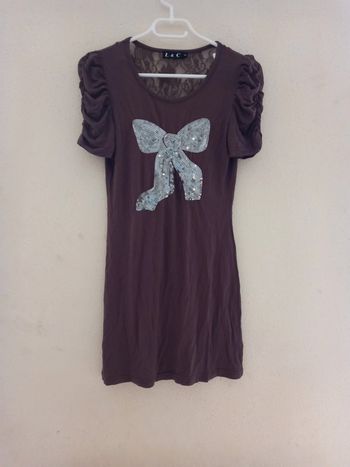 Tunique femmes marron Taille : unique