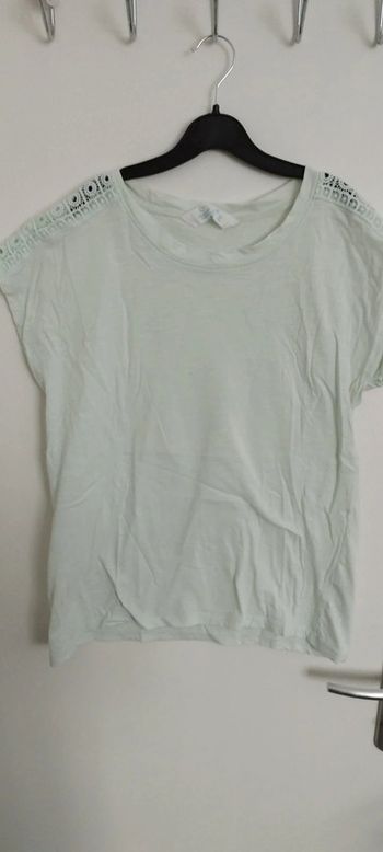 💮🌸 t-shirt vert d'eau 🌸💮