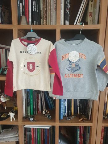 Sweat+T shirt Harry Potter neufs 5/6 ans
