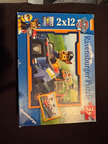 Puzzle Pat Patrouille 2 x 12 pièces