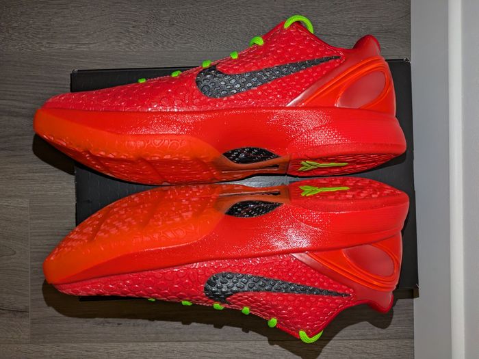 Nike kobe VI protro reverse grinch 2023 10us 44eu neuves DS Facture Snkrs - photo numéro 6