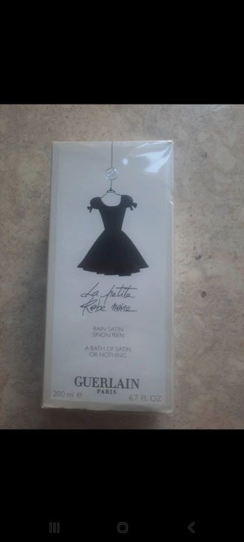 Gel douche La petite robe noire