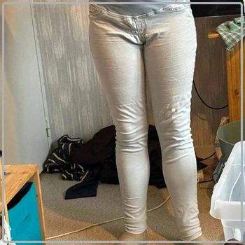 Jeans grocesse  super  skinny  taille  42