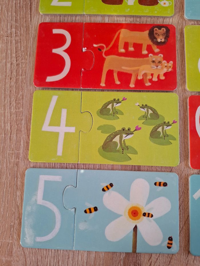 Puzzle duo Djeco chiffres - photo numéro 7