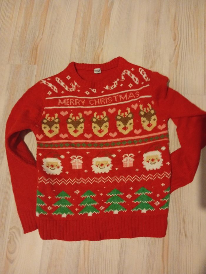 Pull de noel enfant