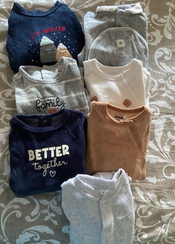 Lot pyjamas 3 mois