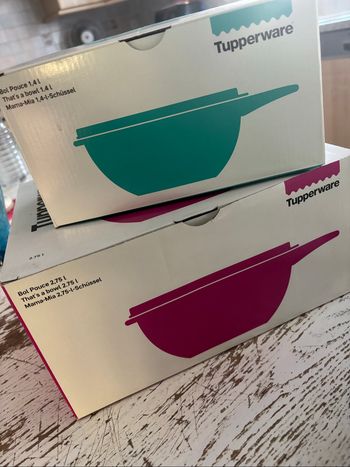 2 Tupperware neufs