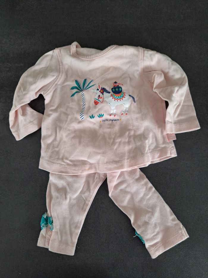 ensemble rose 6 mois