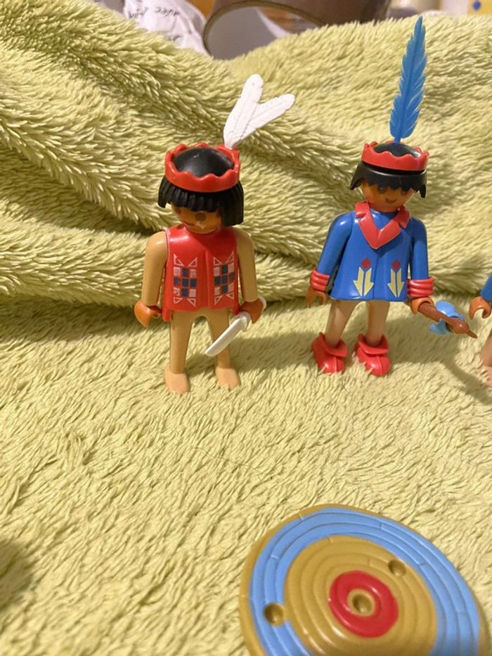 Playmobil Indiens Soldats Nordique Vintage 1974 Geobra - photo numéro 5