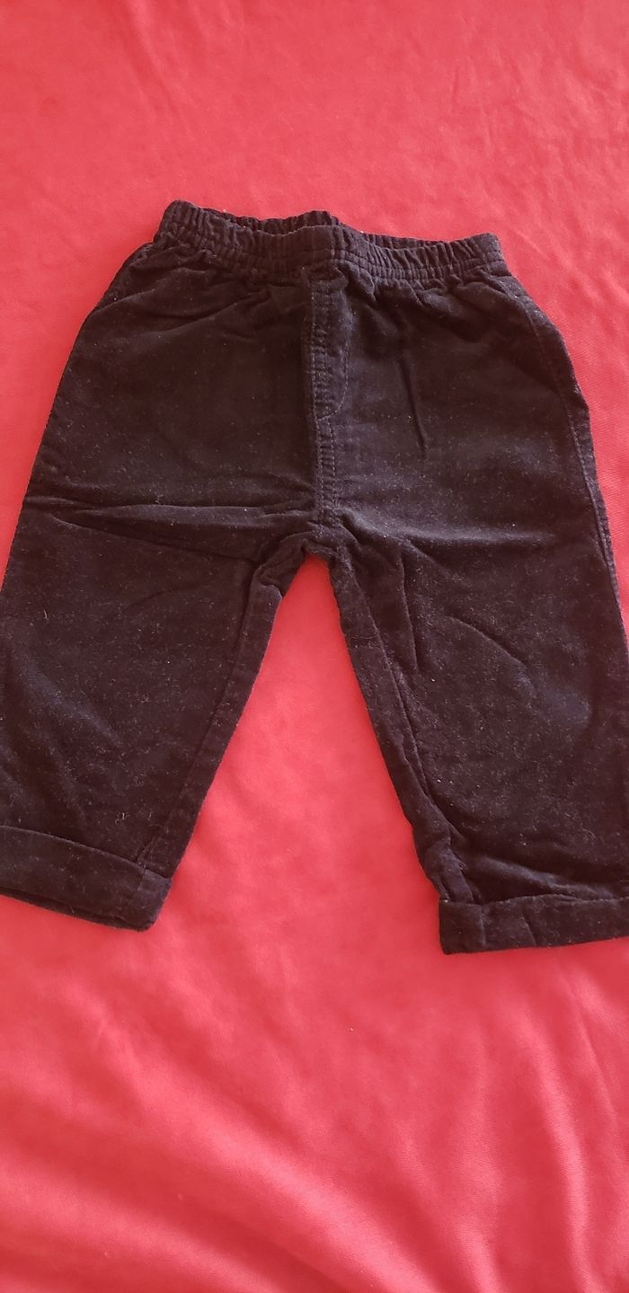 Ensemble velours Mickey T12 mois - photo numéro 2