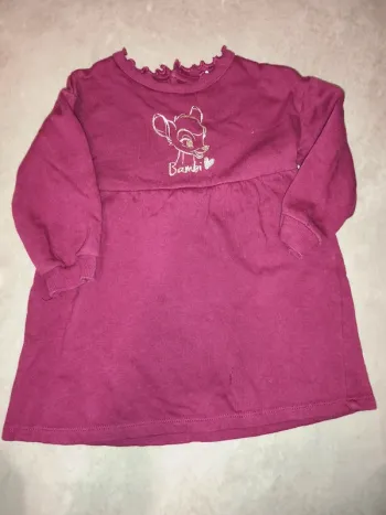 Robe hiver taille 24 mois marque Disney