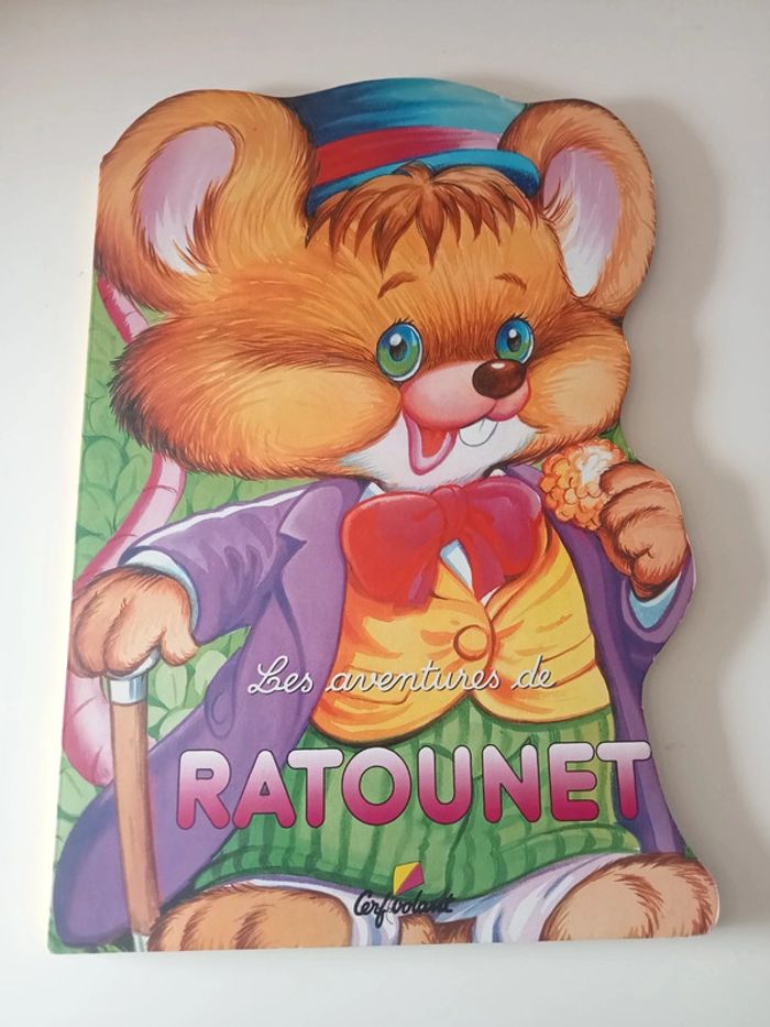livre cartonné ratounet