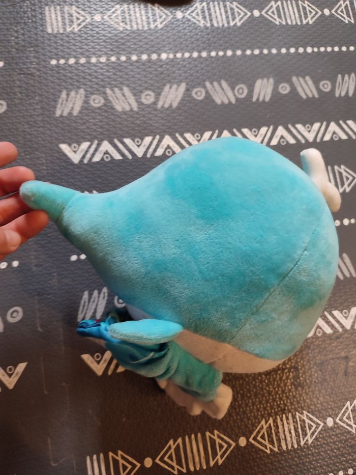 Peluche livre baleine - photo numéro 2