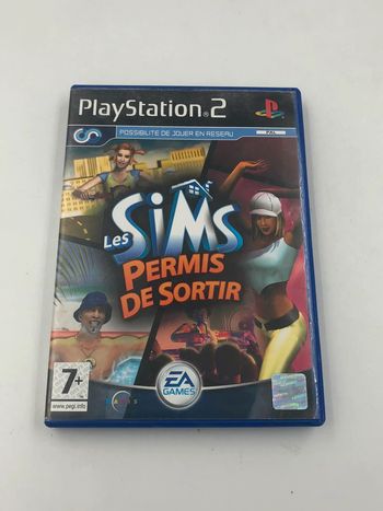 Jeu vidéo Les Sims Permis de sortir sur console PS2