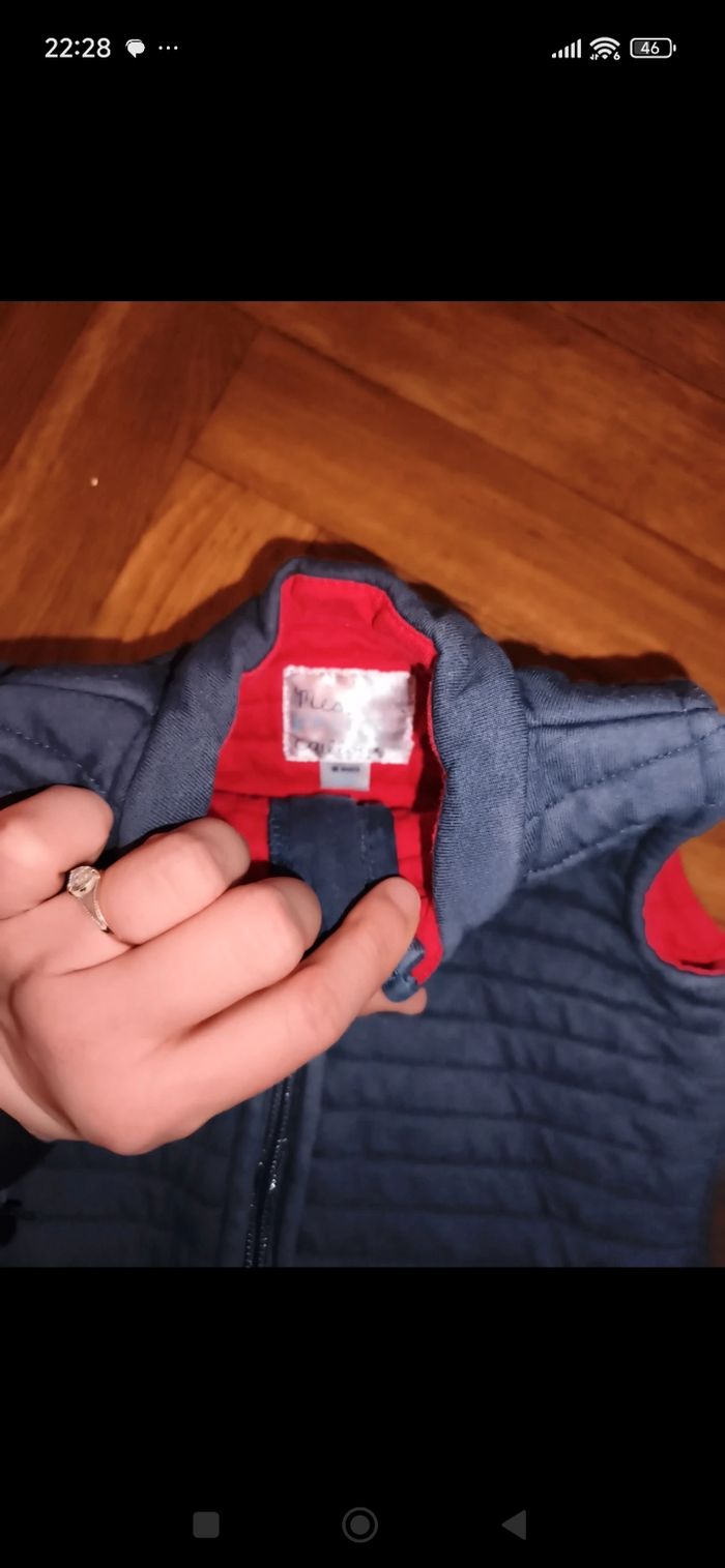 Veste sans manche 18 mois garçon - photo numéro 3