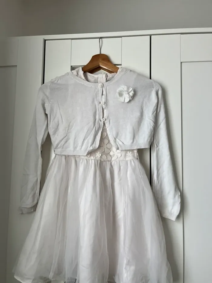 Robe de cérémonie avec gilet - photo numéro 2