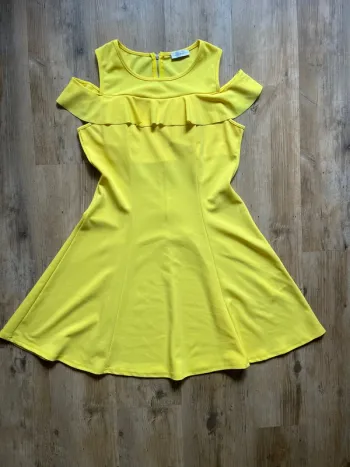 Robe jaune Cache Cache