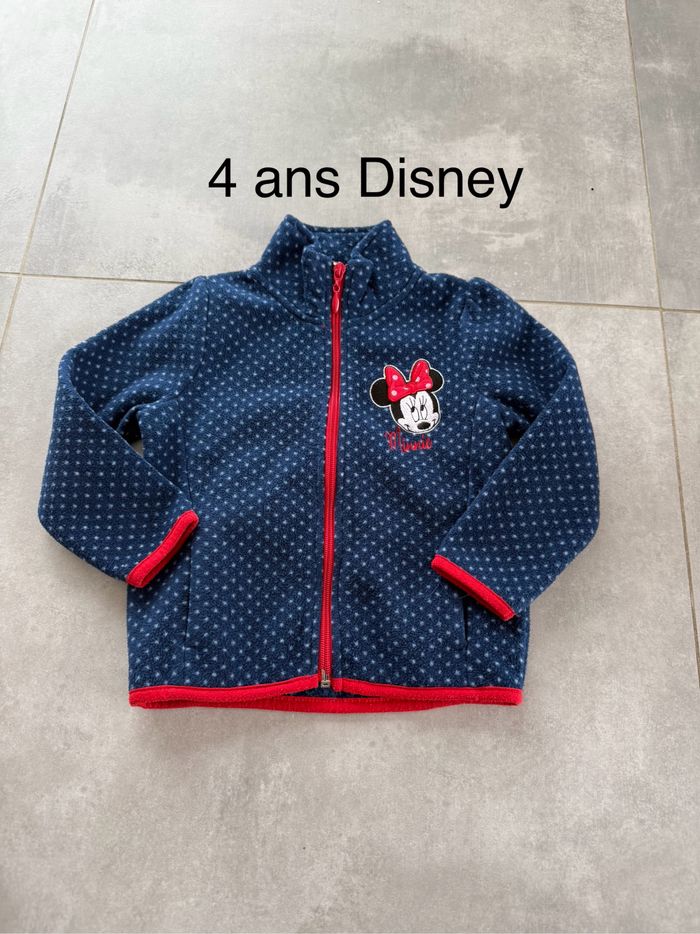 Veste polaire Minnie Disney 4 ans