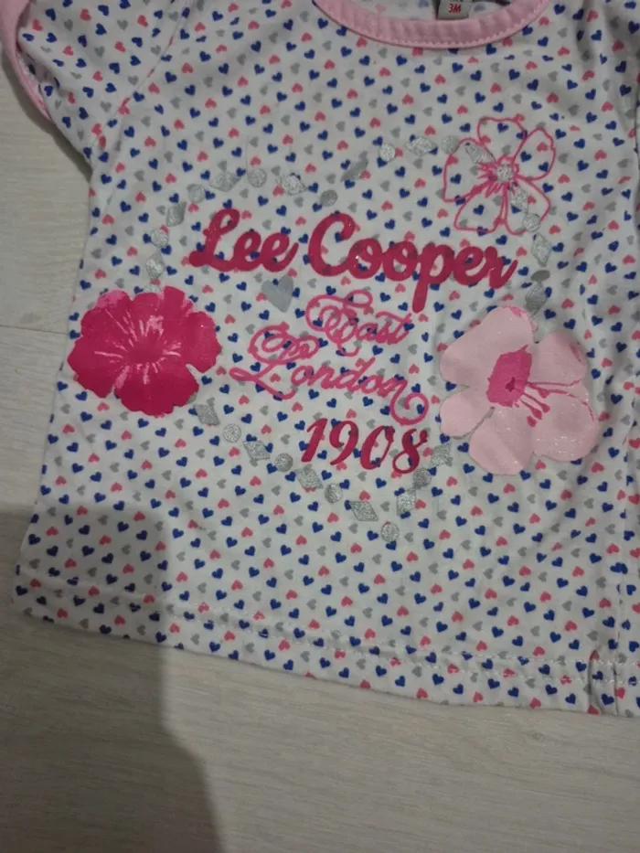 T-shirt manches courtes Lee cooper 3M - photo numéro 2