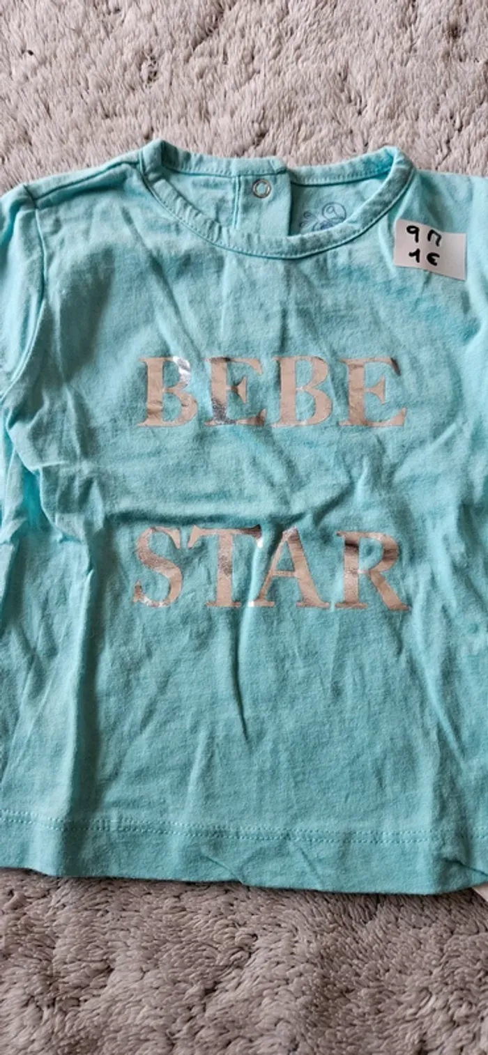 Tee-shirt 9 mois - photo numéro 2