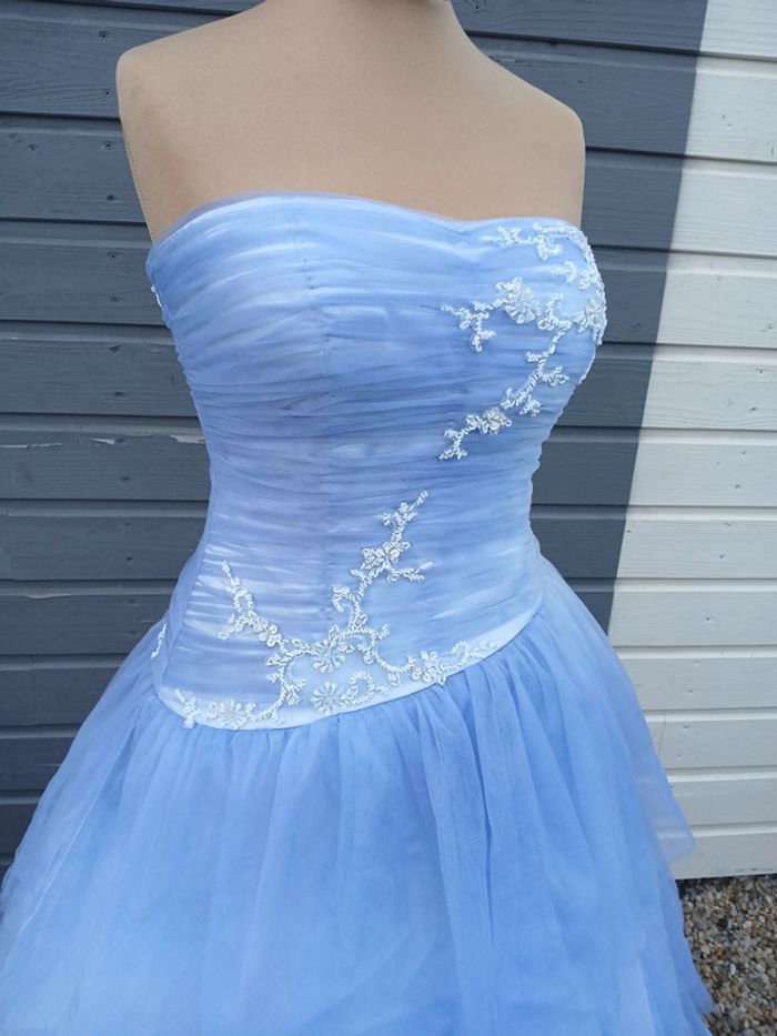 unique, robe de mariée ou de fiançaille ou de bal taille 40/42 - photo numéro 14