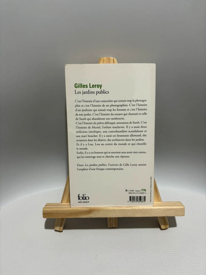 Livre Les Jardins Publics - photo numéro 2