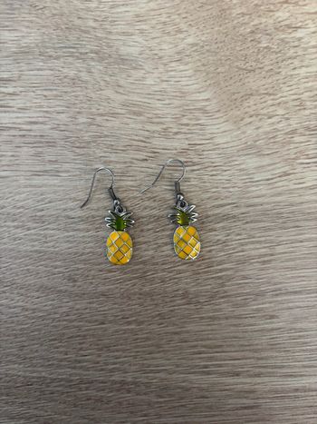 Boucles d’oreilles Fantasy Ananas pour Enfants/Ados/Adultes