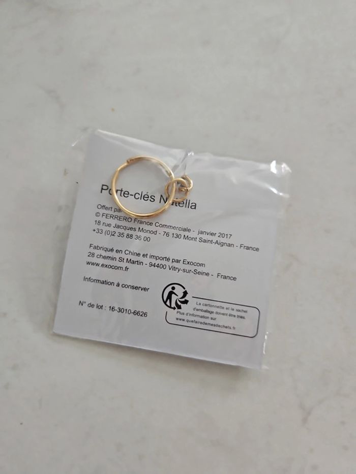 Porte clef Nutella Neuf cont5 - photo numéro 3