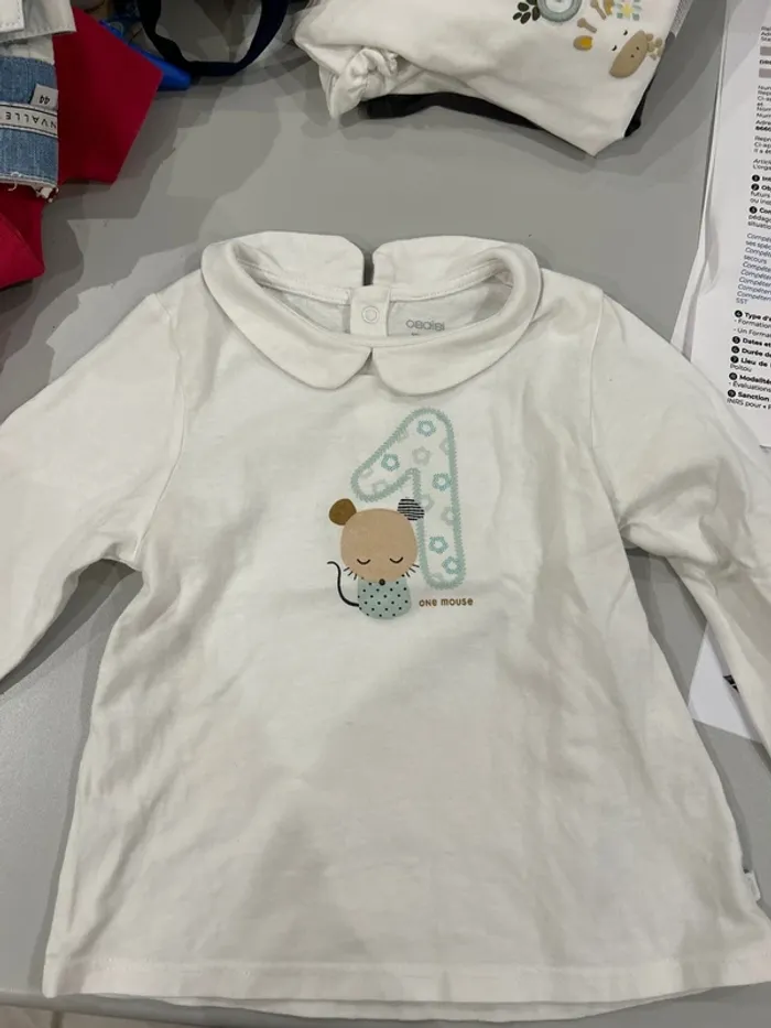 T shirt manches longues fille
