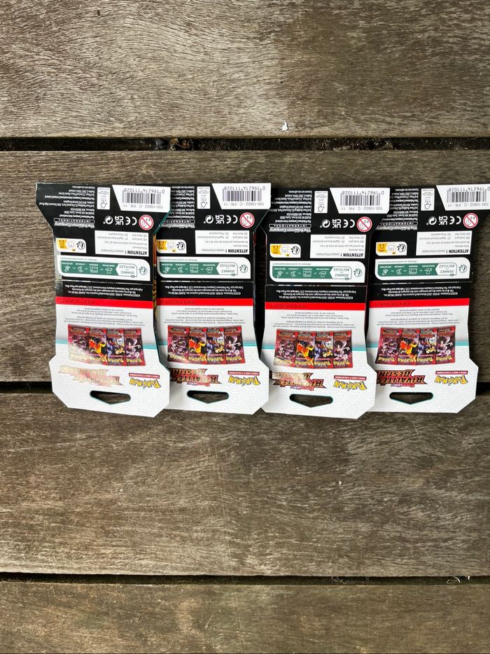 2 artset boosters blisters Pokémon ev10 et ev09 - photo numéro 3