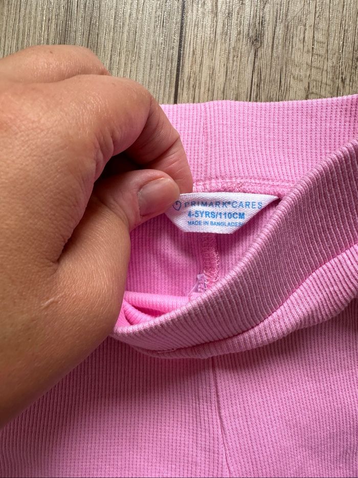 Legging short côtelé primark 4/5 ans fille - photo numéro 4