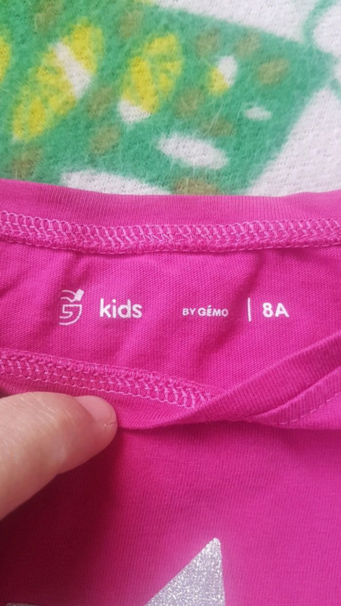 T-shirt rose - photo numéro 3