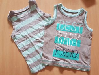 Lot débardeurs 18 mois