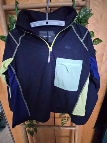Veste quart de zip lacoste neuf