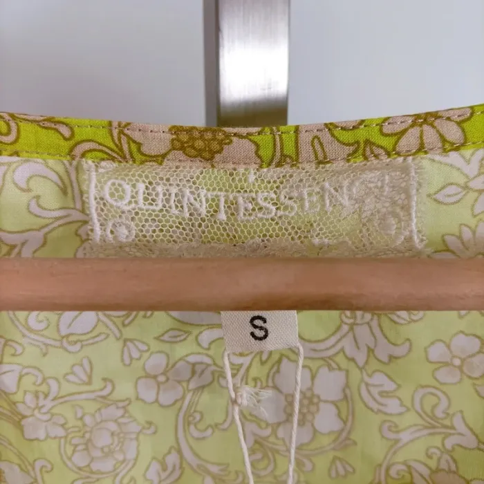 Blouse Maëlis fleurs de Galapagos – Quintessence – Taille S A677 - photo numéro 14