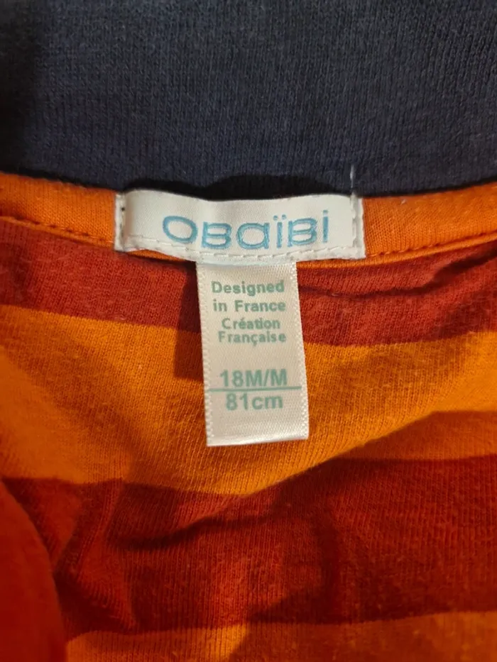 Obaïbi - 18 mois - Manteau zippée - photo numéro 5