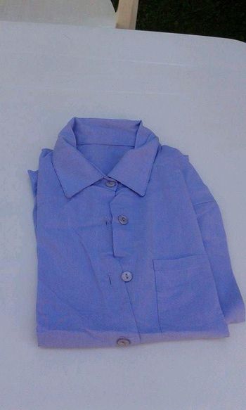 Chemise bleu/violet 40/42