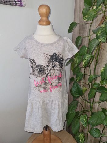 Robe d'été beige chiné H&M 3/4ans