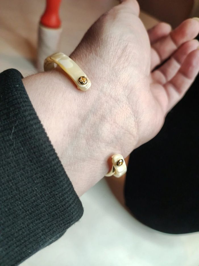 Bracelet double jonc - photo numéro 6