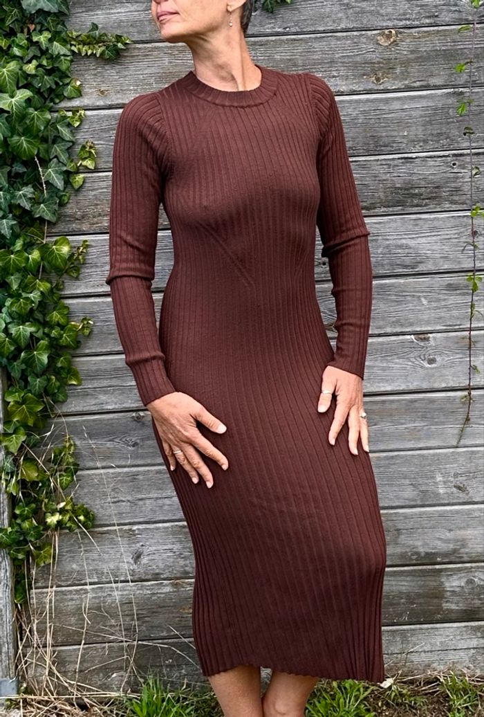 Robe longue Hiver Cintrée  M