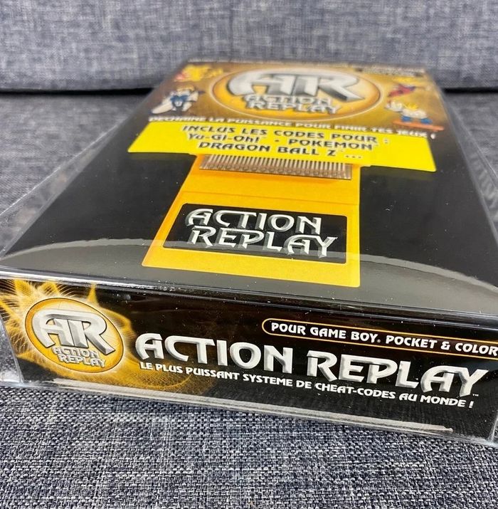 Rare AR Action Replay GameBoy Color / Advance / SP - codes triches Pokemon, DBZ .. NЕUF sous blister - photo numéro 6