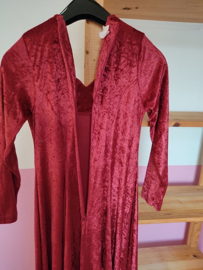 Robe cintrée aspect velours en 38 - photo numéro 7