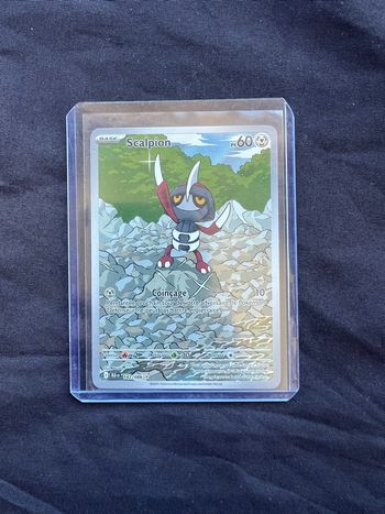 Carte Pokémon Scalpion 142/086 Foudre Noire – Illustrateur : Dsuke  -