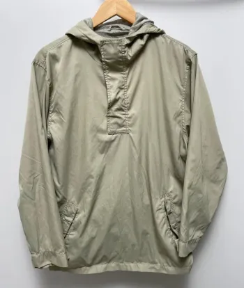 Nylon Hoodie Windbreaker Gap khaki green Womens L